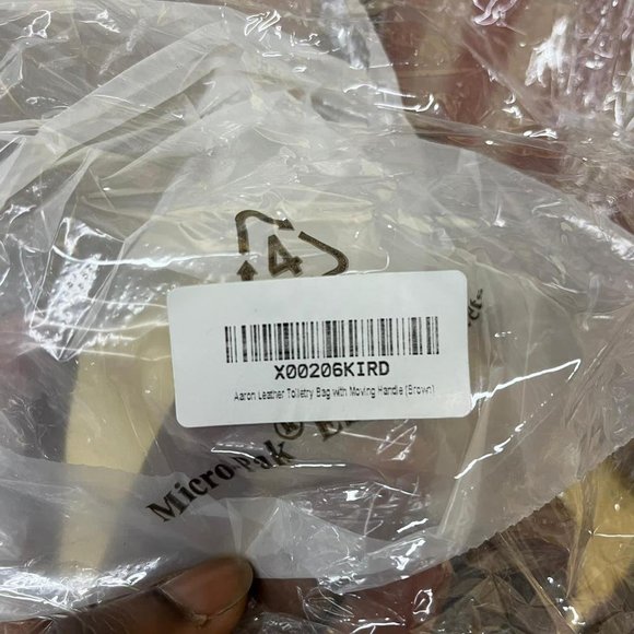 NWT Aaron Leather Goods 1pc bag - Picture 7 of 8